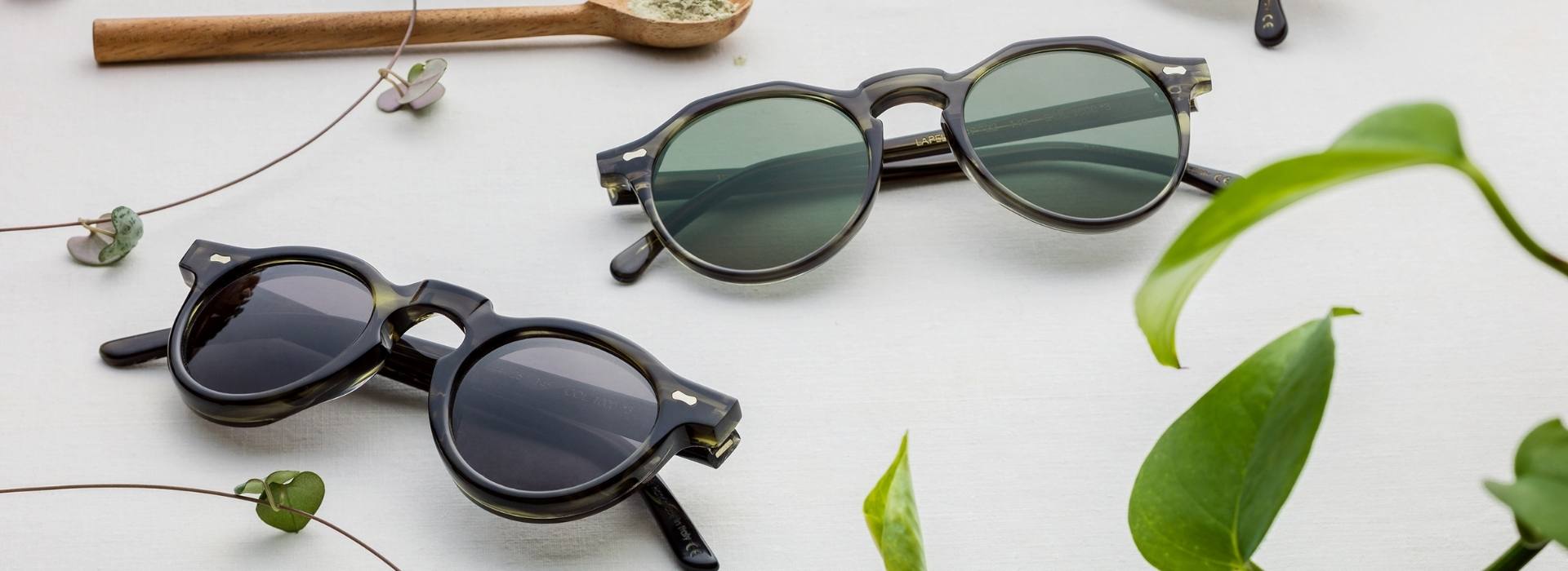 Green Lens Sunglasses