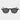 sunglasses cord eco black grey sustainable tbd eyewear front made in Italy