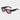 sunglasses silk eco black red Italian design