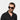 sunglasses ivy eco black grey Italian design
