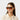 sunglasses lino eco black orange sustainable tbd eyewear woman made in Italy