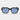 sunglasses lino eco dark havana blue sustainable tbd eyewear front handcrafted in Italy