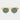 sunglasses pleat honey gold bottle green tbd eyewear front handcrafted in Italy