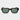 sunglasses silk eco dark havana bottle green sustainable tbd eyewear front handcrafted in Italy