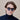 sunglasses welt black blue tbd eyewear man front made in Italy