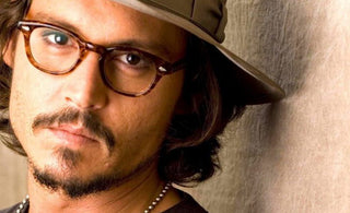 Johnny Depp: Iconic Eyeglasses for a Bohemian Charm
