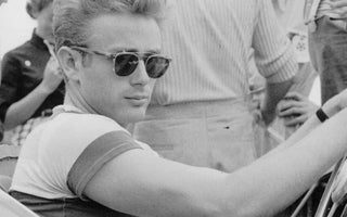 James Dean's sunglasses, a timeless and unique style
