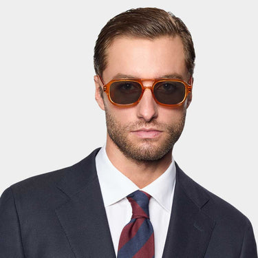 Gianni Tangerine | Bottle Green – TBD Eyewear