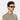 Man wearing sunglasses silk eco champagne bottle green sustainable tbd eyewear front handcrafted in Italy