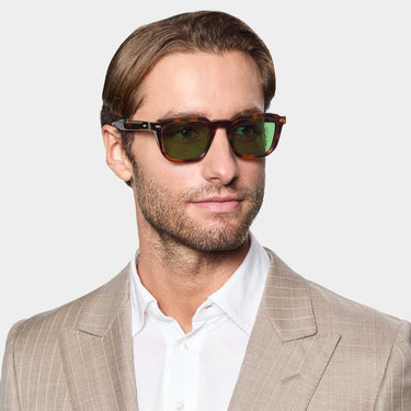 デドダムb Dart Brown Havana | Green – TBD Eyewear
