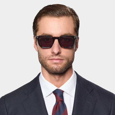 Dart Black Havana | Grey – TBD Eyewear