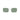 flare rhodium bottle green handcrafted in Italy 