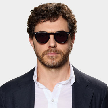 Bold Golden Havana Sunglasses | Tobacco Lenses: Ari Golden Havana