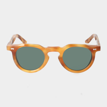 pom ドゥーズィエムクラス DH5514D6 Hem Golden Havana Bottle Green TBD Eyewear x Vitale Barberis Canonico