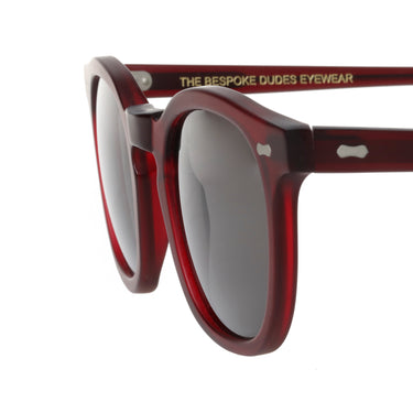 twill matte classic red grey made in Italy
