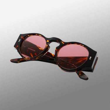 Bold Eco Dark Havana Sunglasses | Red lenses: Ari Eco Dark  display picture 1