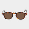 sunglasses cord eco spotted havana tobacco sustainable tbd eyewear front handcrafted in Italy