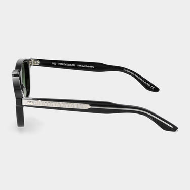 sunglasses cord limited edition green glasses 10years lateral handcrafted in Italy 