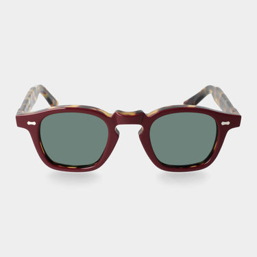 sunglasses cord plum bottle green handcrafted in Italy with sustainable materials