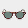 sunglasses cord plum bottle green handcrafted in Italy with sustainable materials