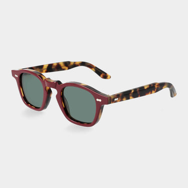 sunglasses cord plum bottle green Italian design