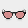 sunglasses donegal eco black red handcrafted in Italy 