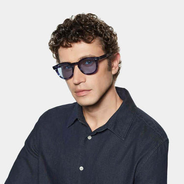 sunglasses donegal ocean blue Italian design
