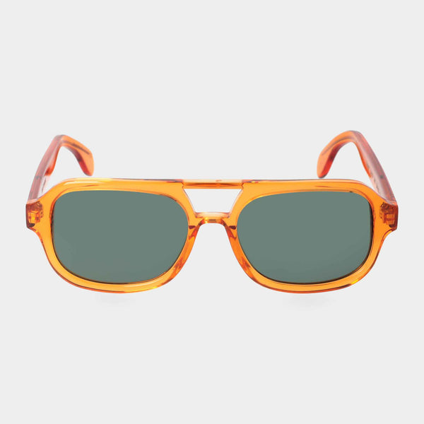 Gianni Tangerine | Bottle Green – TBD Eyewear