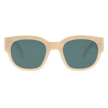 sunglasses gresy pearl ivory bottle green Italian design