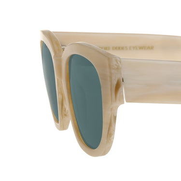 sunglasses gresy pearl ivory bottle green made in Italy