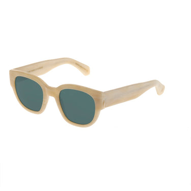 sunglasses gresy pearl ivory bottle green handcrafted in Italy with sustainable materials