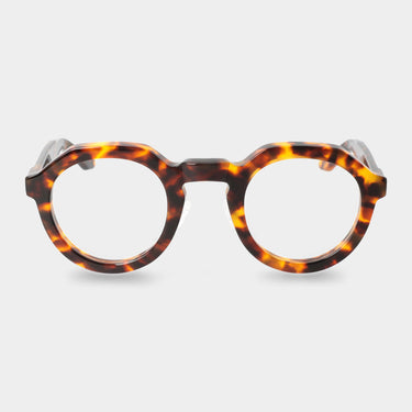 eyeglasses ivy eco spotted havana optical sustainable tbd eyewear handcrafted in Italy