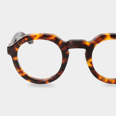 eyeglasses ivy eco spotted havana optical handcrafted in Italy 