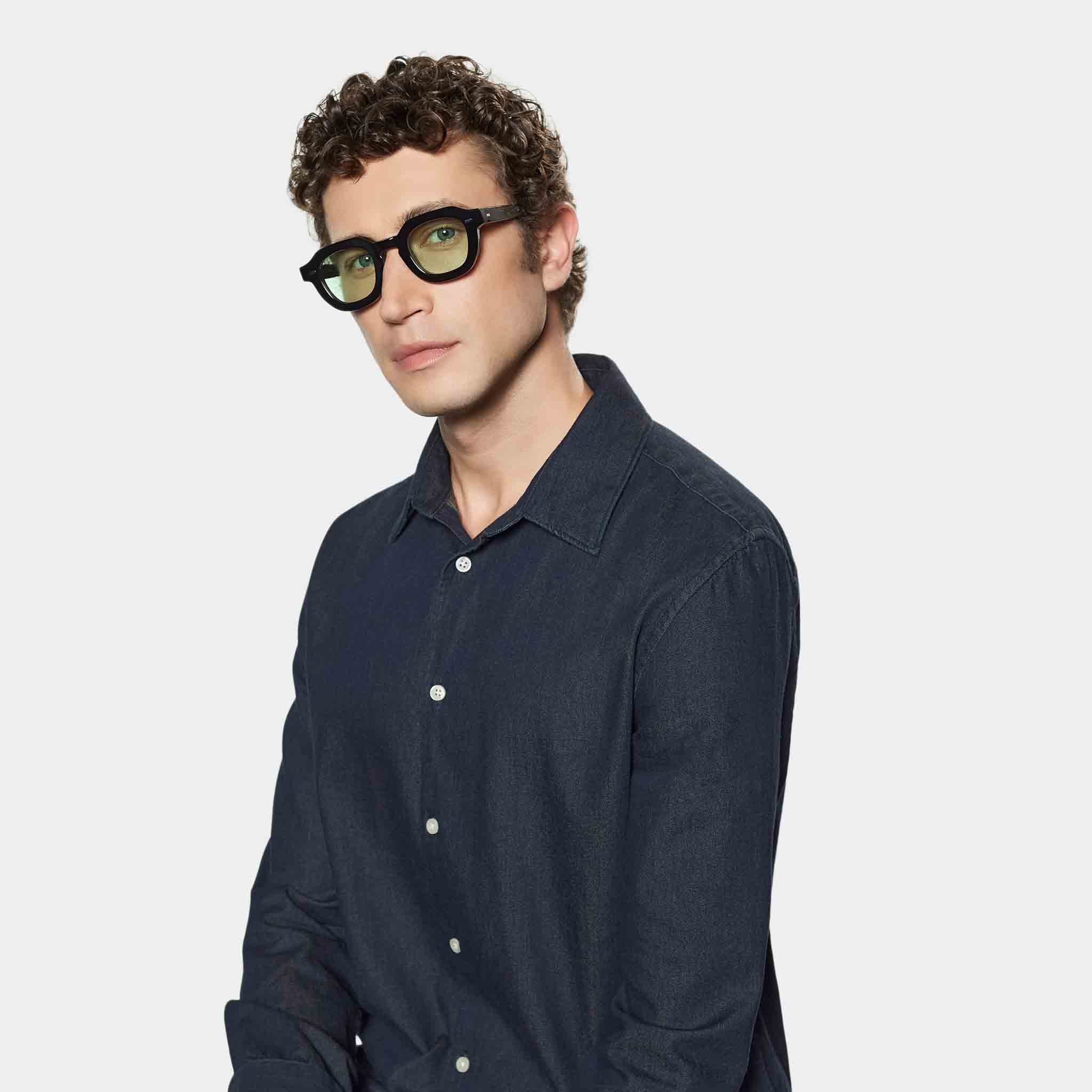 TBD Eyewear Sunglasses Juta Eco Black Light Green