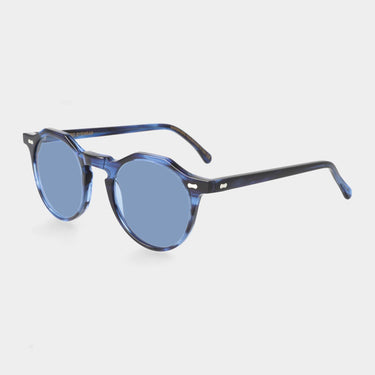 sunglasses lapel ocean blue sustainable tbd eyewear total handcrafted in Italy