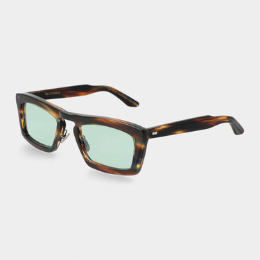 sunglasses leaf river light green Italian design