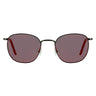 sunglasses madder black red Italian design