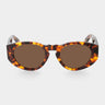 sunglasses madras eco spotted havana tobacco sustainable tbd eyewear handcrafted in Italy