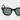 Sustainable Mastro Eco sunglasses in matte black with bottle green lenses by TBD Eyewear