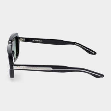 Oak black green sustainable tbd eyewear lateral