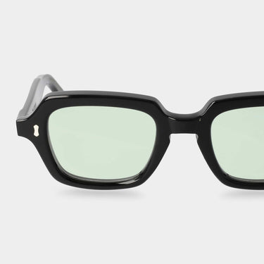sunglasses oak eco black light green sustainable tbd eyewear lens made in Italy