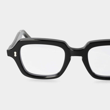 eyeglasses oak eco black optical sustainable tbd eyewear lens handcrafted in Italy