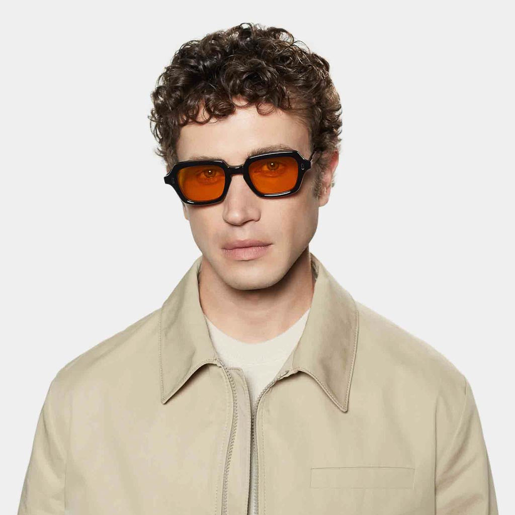 Black orange sunglasses 2025