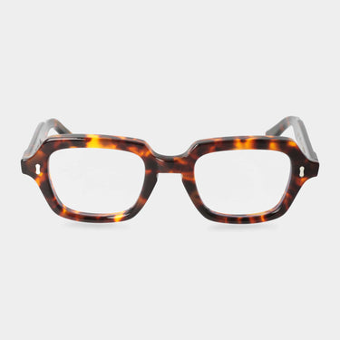 eyeglasses oak eco spotted havana optical sustainable tbd eyewear front made in Italy