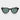 sunglasses palm eco black bottle green sustainable tbd eyewear front made in Italy