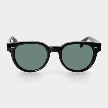 sunglasses palm eco black bottle green sustainable tbd eyewear front made in Italy