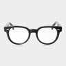 eyeglasses palm eco black optical sustainable tbd eyewear front made in Italy
