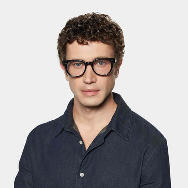 eyeglasses palm eco black optical sustainable tbd eyewear man handcrafted in Italy