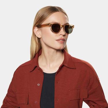 sunglasses palm eco champagne bottle green sustainable tbd eyewear handcrafted in Italy