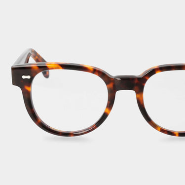 eyeglasses palm eco spotted havana optical sustainable tbd eyewear lens handcrafted in Italy